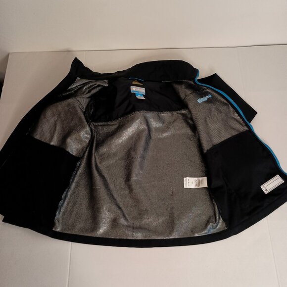 Columbia Titanium Omni Heat Bugaboo Black Layer Jacket Youth Size 18/20 - Picture 8 of 16